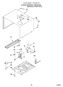CABINET Diagram and Parts List for RM770PXBQ1  Whirlpool Wall Oven