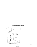 MISCELLANEOUS Diagram and Parts List for LA5600XPW3  Whirlpool Washer