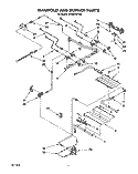 MANIFOLD AND BURNER, LIT/OPTIONAL Diagram and Parts List for SE960PEYW0  Whirlpool Range
