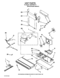 UNIT PARTS Diagram and Parts List for GZ25FSRXYY1  Whirlpool Refrigerator