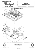SECTION Diagram and Parts List for EH060FXLN5  Whirlpool Freezer