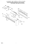 Part Location Diagram of 8169662 Whirlpool WRAPER-CAB