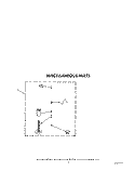 MISCELLANEOUS Diagram and Parts List for GLA5580XSG4  Whirlpool Washer