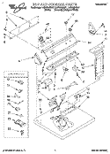 Part Location Diagram of 3399660 Whirlpool HARNESS, WIRING