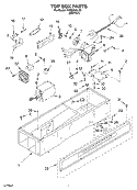 Part Location Diagram of 8526419 Whirlpool BRACKET