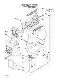 ICEMAKER PARTS - PARTS NOT ILLUSTRATED Diagram and Parts List for 3XED5SHQKQ02  Whirlpool Refrigerator