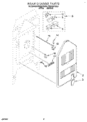 REAR CHASSIS, OPTIONAL Diagram and Parts List for KERC507YAL3  KitchenAid Range