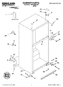 Part Location Diagram of LIT2225762 Whirlpool Literature Parts (Service & Wiring Sheet)