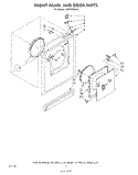 Part Location Diagram of 695777 Whirlpool Panel, Toe (Platinum)