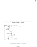 MISCELLANEOUS Diagram and Parts List for LA5430XPW1  Whirlpool Washer