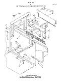 FRAME AND TANK Diagram and Parts List for 4KUDI220T3  KitchenAid Dishwasher