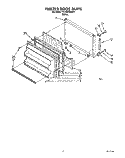 FREEZER DOOR Diagram and Parts List for TT14EKRXW01  Estate Refrigerator