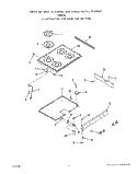 POWER LOCK Diagram and Parts List for F8957W0  Roper Range