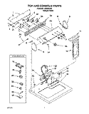 Part Location Diagram of 3977825 Whirlpool PANEL-CNTL