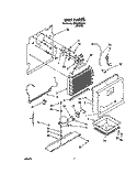 UNIT Diagram and Parts List for EV150NXEN01  Whirlpool Freezer