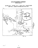 694670 BURNER Diagram and Parts List for LG6606XPW1  Whirlpool Dryer
