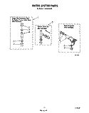 WATER SYSTEM Diagram and Parts List for LA7900XSW2  Whirlpool Washer