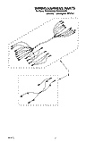 SECTION Diagram and Parts List for RC8600XXW0  Whirlpool Cooktop