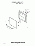 Part Location Diagram of 13024225WQ Whirlpool DOR-FIP White