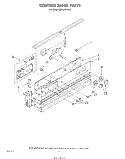 CONTROL PANEL , LITERATURE AND OPTIONAL Diagram and Parts List for RB1200XKW2  Whirlpool Wall Oven