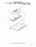 CONTROL BOX PARTS Diagram and Parts List for KSCS23FVMK02  KitchenAid Refrigerator
