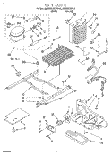 UNIT Diagram and Parts List for RS20DKXFN01  Roper Refrigerator