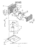 UNIT Diagram and Parts List for AC10520M0  Whirlpool Air Conditioner