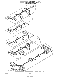 WIRING HARNESS Diagram and Parts List for KEMS376TWH0  KitchenAid Microwave Oven Combo