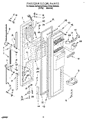 Part Location Diagram of 1117767 Whirlpool RETAINER, GASKET
