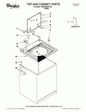 Part Location Diagram of W10381100 Whirlpool FEATURE SHEET