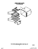 OVEN LINER Diagram and Parts List for KEBI241WBL2  KitchenAid Wall Oven