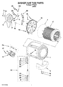 Part Location Diagram of 8182458 Whirlpool SCREW