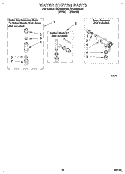 WATER SYSTEM Diagram and Parts List for RAB4232DW0  Roper Washer