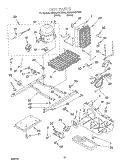 UNIT Diagram and Parts List for 6ED22DQXFW02  Whirlpool Refrigerator