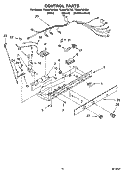 CONTROL PARTS Diagram and Parts List for TS25AFXKQ03  Estate Refrigerator