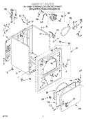 Part Location Diagram of 279855 Whirlpool PANEL