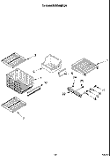 FREEZER SHELF Diagram and Parts List for KSSS36MBX01  KitchenAid Refrigerator