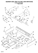 Part Location Diagram of 8284974 Whirlpool HARNS-WIRE