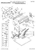 TOP AND CONSOLE, LIT/OPTIONAL Diagram and Parts List for KGYS700EQ0  KitchenAid Dryer