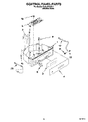 Part Location Diagram of 2304122 Whirlpool Switch Assembly