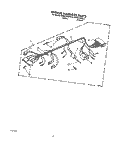 WIRING HARNESS Diagram and Parts List for KAWE760WWH3  KitchenAid Washer