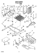 UNIT PARTS Diagram and Parts List for IRQ226301  Inglis Refrigerator