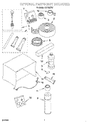 OPTIONAL Diagram and Parts List for ACQ122XK0  Whirlpool Air Conditioner