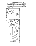 INSTALLATION PARTS Diagram and Parts List for ACQ062XZ0  Whirlpool Air Conditioner
