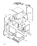 OVEN, OPTIONAL Diagram and Parts List for KEBI141YWH0  KitchenAid Wall Oven