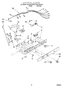 CONTROL Diagram and Parts List for RS22AQXGW01  Roper Refrigerator