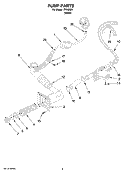 Part Location Diagram of W10193106 Whirlpool CLAMP