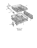 WIRING DIAGRAM Diagram and Parts List for 8565L10  Roper Dishwasher
