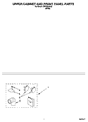 OPTIONAL PARTS (NOT INCLUDED) Diagram and Parts List for CSP2761KQ3  Whirlpool Dryer