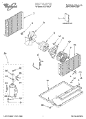 SECTION Diagram and Parts List for ACU104XJ1  Whirlpool Air Conditioner